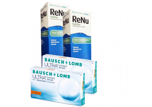 Pack Ultra Astigmatismo + Renu Multiplus